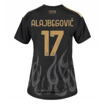 Juventus Kerim Alajbegovic #17 Maglia Gara Terza Repliche 2026-27 Donna Maniche Corte